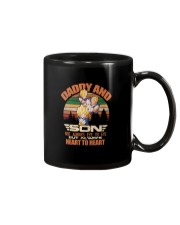 daddy and son Mug tile