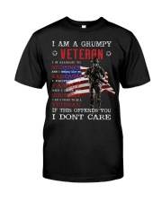I am a grumpy veteran Classic T-Shirt front