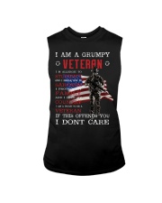 I am a grumpy veteran Sleeveless Tee tile