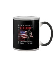 I am a grumpy veteran Color Changing Mug tile