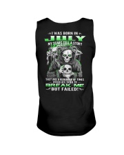 July Guy My Scars Tell A Story Unisex Tank thumbnail