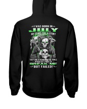July Guy My Scars Tell A Story Hooded Sweatshirt thumbnail