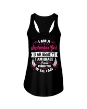September Girl Will Punch You In The Face Ladies Flowy Tank thumbnail