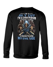 July Guy I'm A Good Person Crewneck Sweatshirt thumbnail