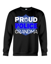Proud Police Grandma Crewneck Sweatshirt tile