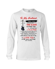 Instruments Bass Guitar Husband Clock Ability Moon Long Sleeve Tee thumbnail