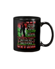 You Are The Happy To My Holiday Family Mug front