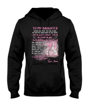 Daughter Never Feel That You Are Alone Elephant Hooded Sweatshirt thumbnail