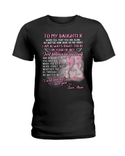 Daughter Never Feel That You Are Alone Elephant Ladies T-Shirt thumbnail