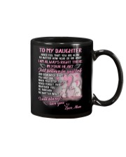 Daughter Never Feel That You Are Alone Elephant Mug front