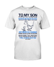 Dinosaur Near Or Far Apart Son Classic T-Shirt thumbnail