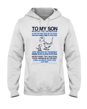 Dinosaur Near Or Far Apart Son Hooded Sweatshirt thumbnail
