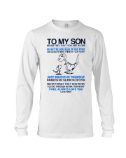 Dinosaur Near Or Far Apart Son Long Sleeve Tee thumbnail