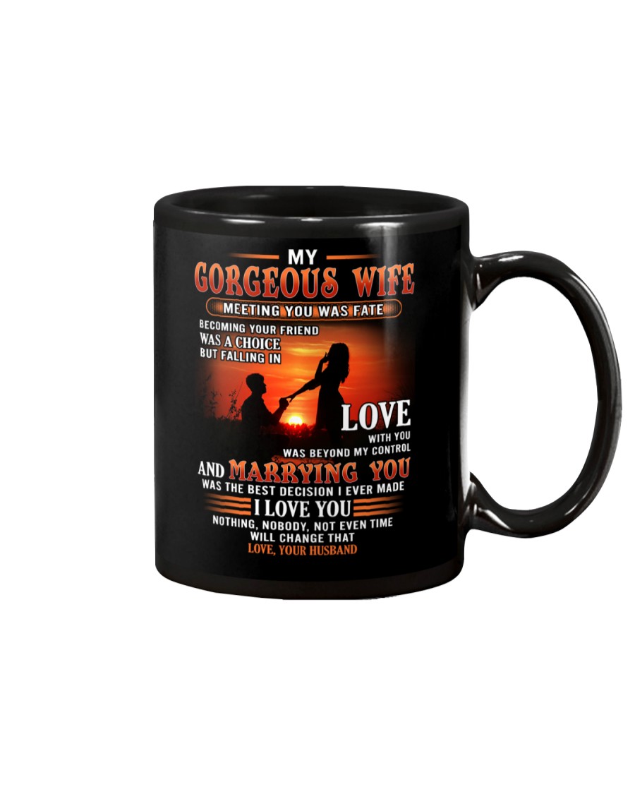 Meeting You Was Fate Wife Mug