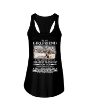 Wolf Girlfriend Greatest Blessing Ladies Flowy Tank thumbnail
