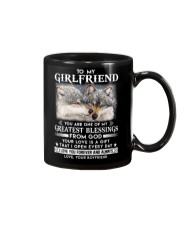 Wolf Girlfriend Greatest Blessing Mug front