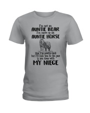 I'm More Of An Auntie Horse Ladies T-Shirt thumbnail