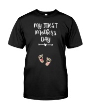 My First Mother's Day Family Classic T-Shirt front