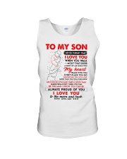 Walk Out That Door Son Unisex Tank thumbnail