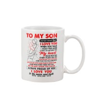 Walk Out That Door Son Mug front