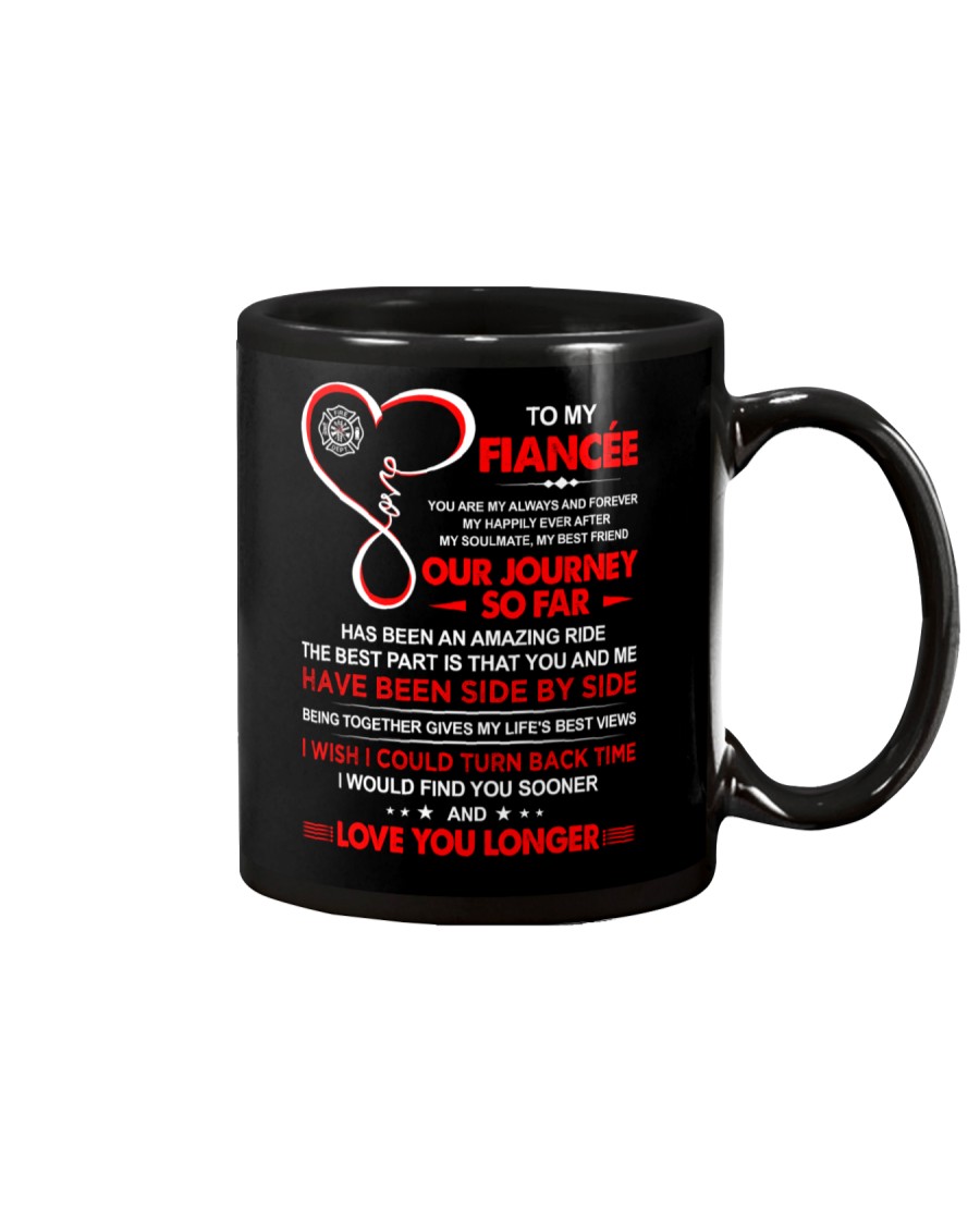 Firefighter Fiancee My Always And Forever Mug