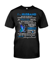 Butterfly Husband Ups And Downs Love Classic T-Shirt thumbnail