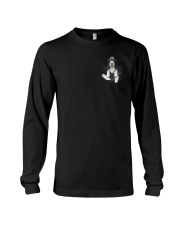 Cute Dog Pocket Inside Long Sleeve Tee thumbnail