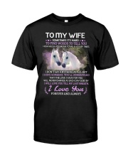 Sometimes It Is Hard To Find Words To Tell You Classic T-Shirt thumbnail