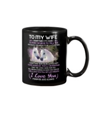 Sometimes It Is Hard To Find Words To Tell You Mug front