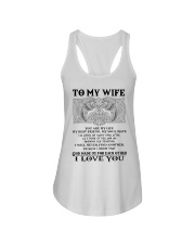 My Wife Growing Old Wolf Ladies Flowy Tank thumbnail