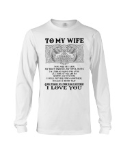 My Wife Growing Old Wolf Long Sleeve Tee thumbnail