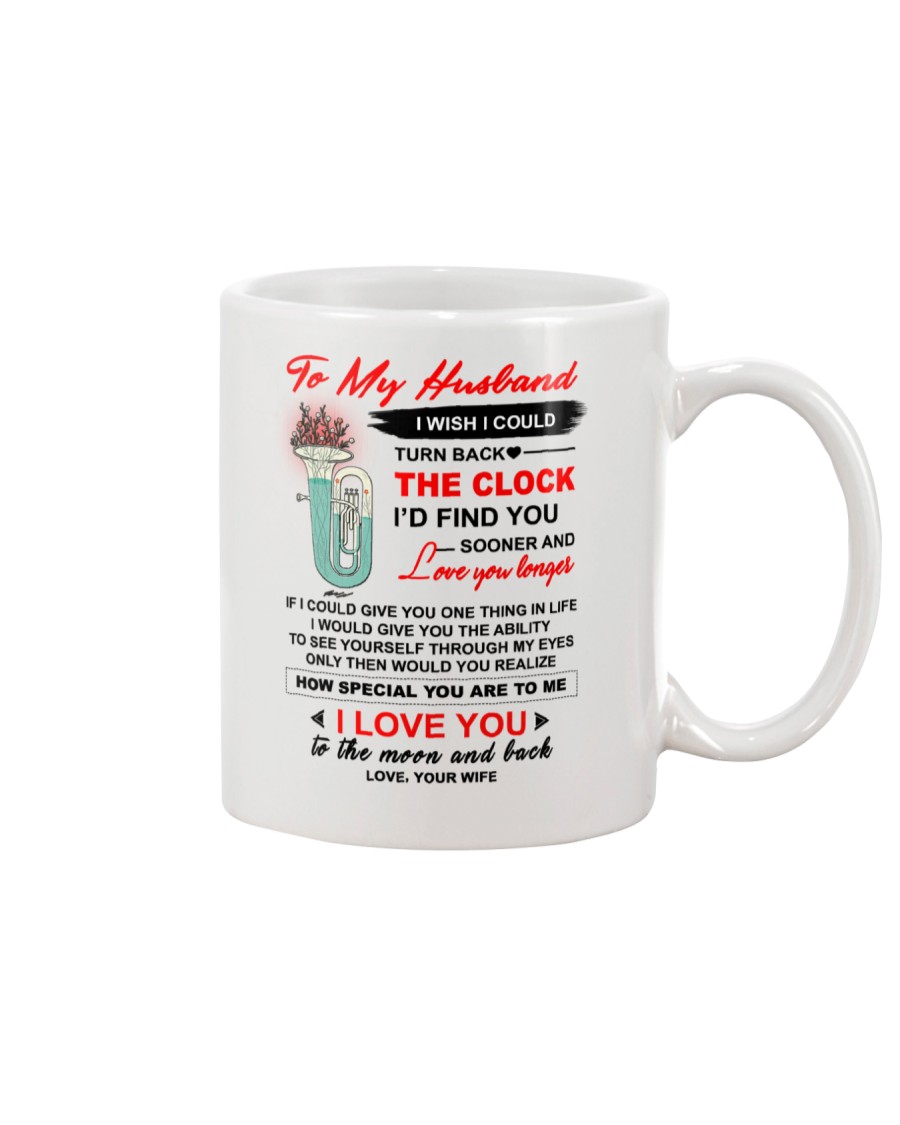 Instruments Tuba Husband Clock Ability Moon Mug