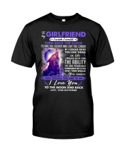 Wolf Girlfriend Clock Ability Moon Classic T-Shirt thumbnail