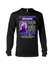 Wolf Girlfriend Clock Ability Moon Long Sleeve Tee thumbnail