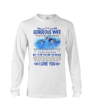 Turtle Wife To Me You Are The World Long Sleeve Tee thumbnail