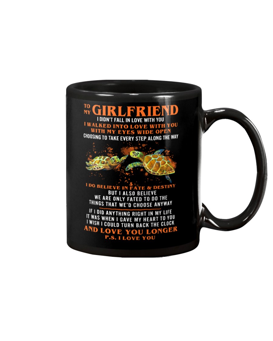 Turtle Girlfriend Believe In Fate Destiny Mug