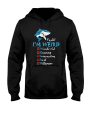 Yeah I'm Weird Shark Hooded Sweatshirt thumbnail
