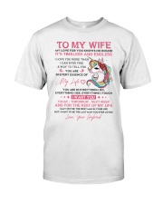 Unicorn Wife Timeless And Endless Classic T-Shirt thumbnail