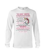 Unicorn Wife Timeless And Endless Long Sleeve Tee thumbnail