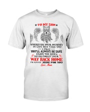 Enjoy The Ride Back Home Wolf Classic T-Shirt thumbnail