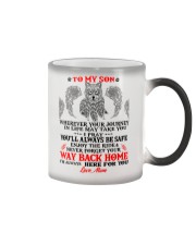 Enjoy The Ride Back Home Wolf Color Changing Mug thumbnail