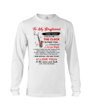 Instruments Saxo Boyfriend Clock Ability Moon Long Sleeve Tee thumbnail