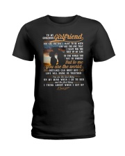 Marine Girlfriend To Me You Are The World Ladies T-Shirt thumbnail
