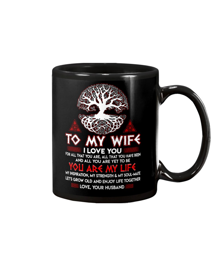Viking You Are My Life Wife Mug