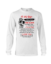 Welder Wife Clock Ability Moon Long Sleeve Tee thumbnail