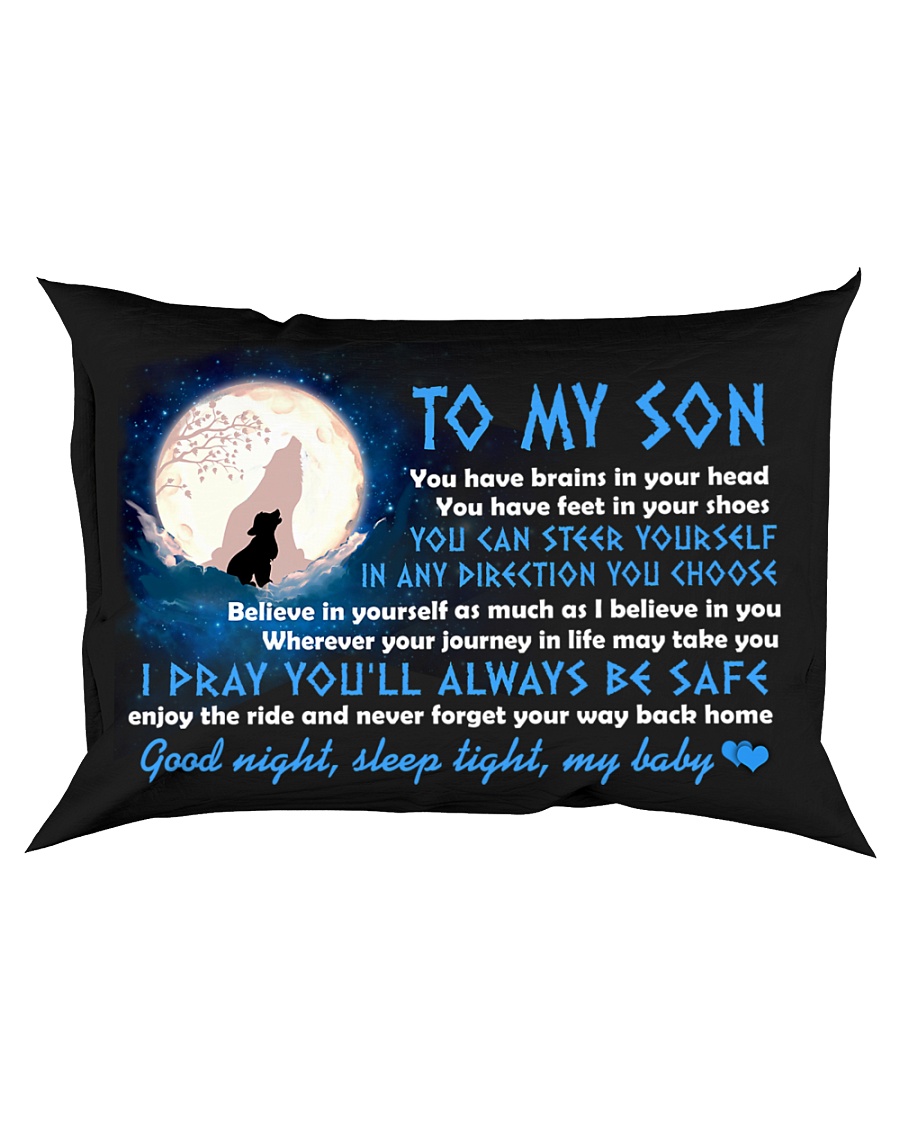 You Have Brains In Your Head Wolf Rectangular Pillowcase