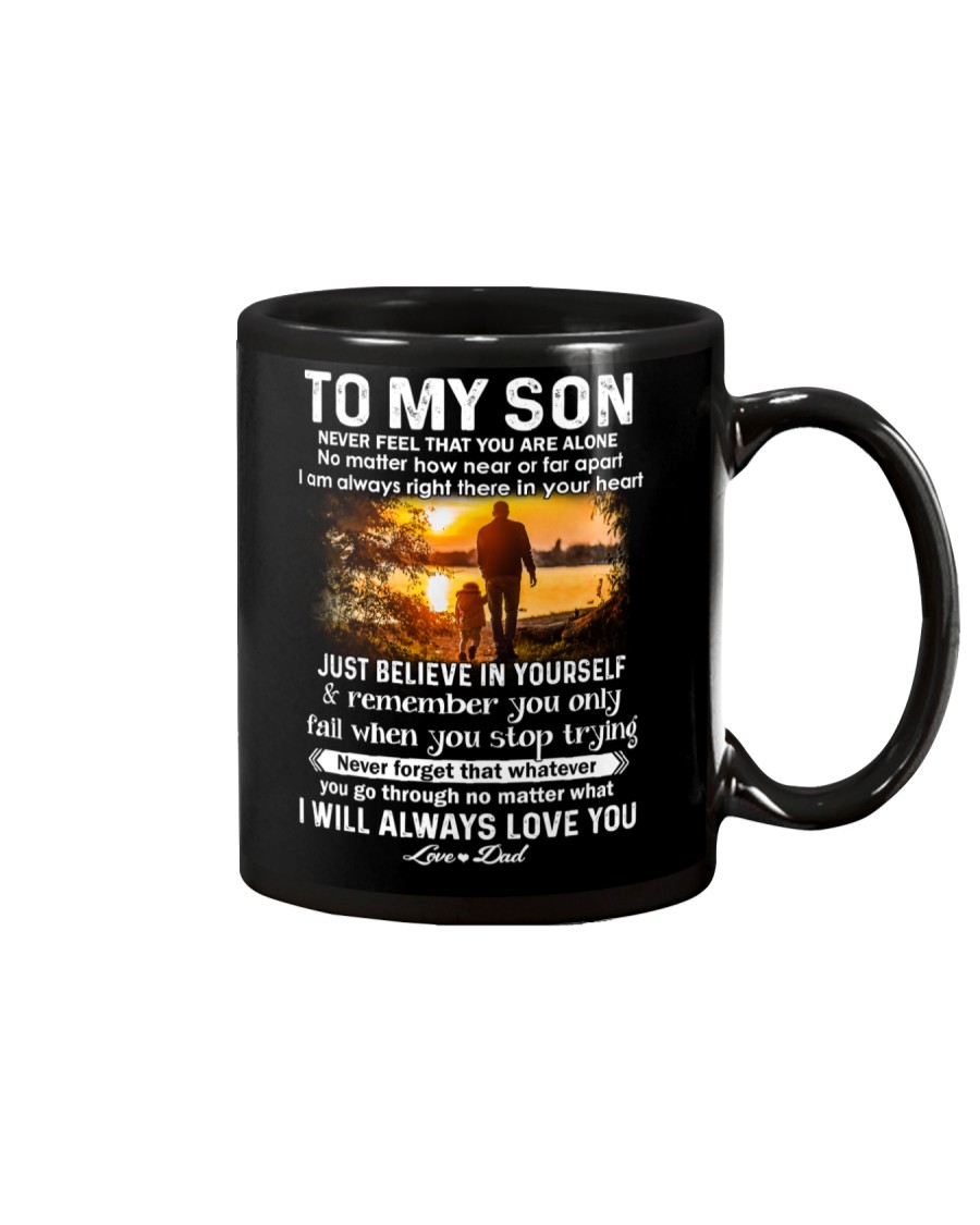 Family Near Or Far Apart Son Mug