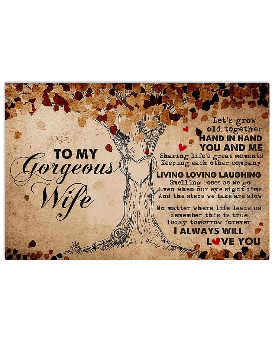 Boyfriend Grow Old Together Hand In Ha 17x11 Poster