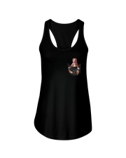 Cute Dog Pocket Inside Ladies Flowy Tank thumbnail
