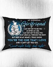 Teacher Girlfriend Good Night Sleep Tight Pillow Rectangular Pillowcase aos-pillow-rectangle-front-lifestyle-4